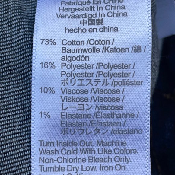 Madewell SIZE 25 Roadtripper High-Rise Skinny Dark Wash Stretch Denim Jeans $75 - Picture 6 of 6